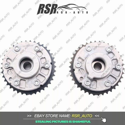 Intake+Exhaust Camshaft VVT Adjuster For BMW 740i X6 N54 11367540348 11367540347 - Picture 2 of 6