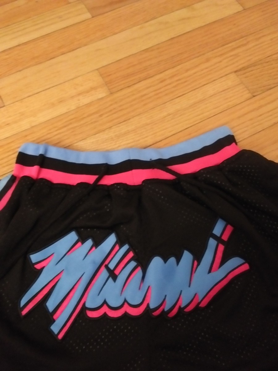 Miami Heat NBA Just Don Men's Shorts Size S | eBay