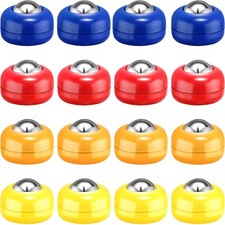 Gejoy Mini Shuffleboard Replacement Puck Tabletop Equipment Rollers Set Shuffleb
