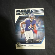 2024 Panini Donruss Optic - Play Action Lamar Jackson #19