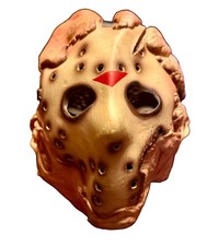 Vintage 1993 New Line Friday the 13th Jason Voorhees Rubber Halloween Mask JGTH
