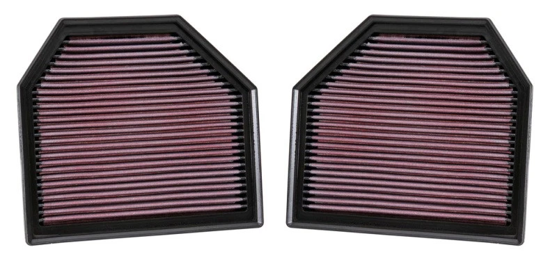 Filtro de aire de alto flujo K&N 33-2488 para BMW M2/M3/M4/M5/M6 2011-2021 Foto 3 de 4