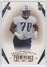2013 Panini Prominence Chance Warmack #111 0q1p