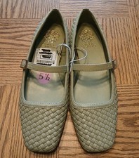 Vince Camuto Mary Jane Flats Light Green New