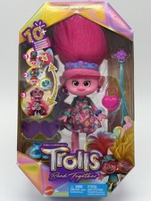 Mattel Trolls Band Together Queen Poppy Fashion Doll  10 Accessories NEW 2023