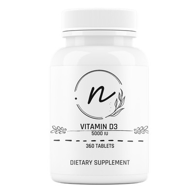 NaturePRO Vitamin D3 5000 IU 360 Tabletten