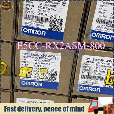 OMRON E5CC-RX2ASM-800 Temperature Controller 100-240VAC One New In Box #G