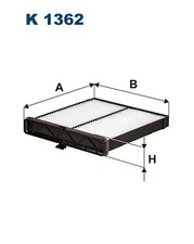 For FILTRON K 1362 CABIN FILTER