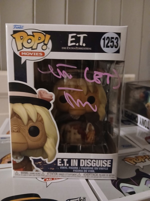 Funko POP! #1253 E.T. in Disguise Vinyl Figure - Signed by Matt Demeritt