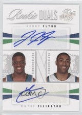 2009-10 Panini Season Update 73/99 Jonny Flynn Wayne Ellington #16 Auto 0s3
