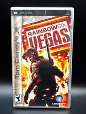 Tom Clancy's Rainbow Six: Vegas (Sony PSP, 2007) w/Manual