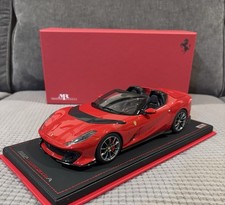 1/18 MR Collection Ferrari 812 Competizione Aperta Rosso Corsa Limited With Case