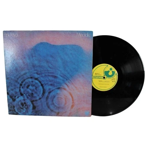 Pink Floyd Meddle Vinyl LP Harvest SMAS-832 US Gatefold 1971 Rock EXC
