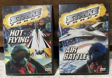 Two jet DVDs: Strike Force: Air Battle and Strike Force: Hot Flying