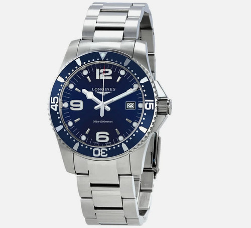 hot/Longines HydroConquest Blue Dial Men's Watch L37404966