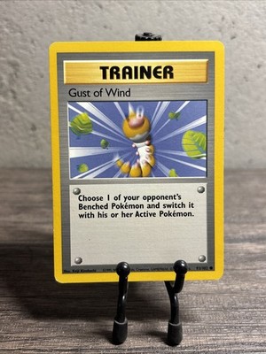 Gust of Wind 093/102 Base Set Regular Common-Pokemon TCG-Fast Shipping-LP!
