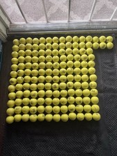 150 TaylorMade Neon Yellow Golf Balls Bulk Lot Practice Range Used