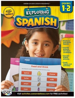 Spanish, Grades 1 - 2 (Exploring) by American Education Publishing