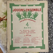 partitions methode LE PETIT PIANISTE VIRTUOSE piano JEAN ANTIGA delrieu EXERCICE