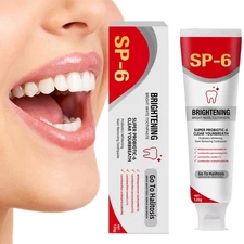SP-6 Probiotic Toothpaste Sp-6 Toothpaste Whitening Odor Removal Toothpaste 2024