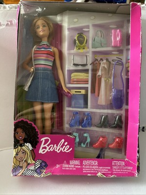 2018 Barbie Doll Closet Accessories FVJ42 UK