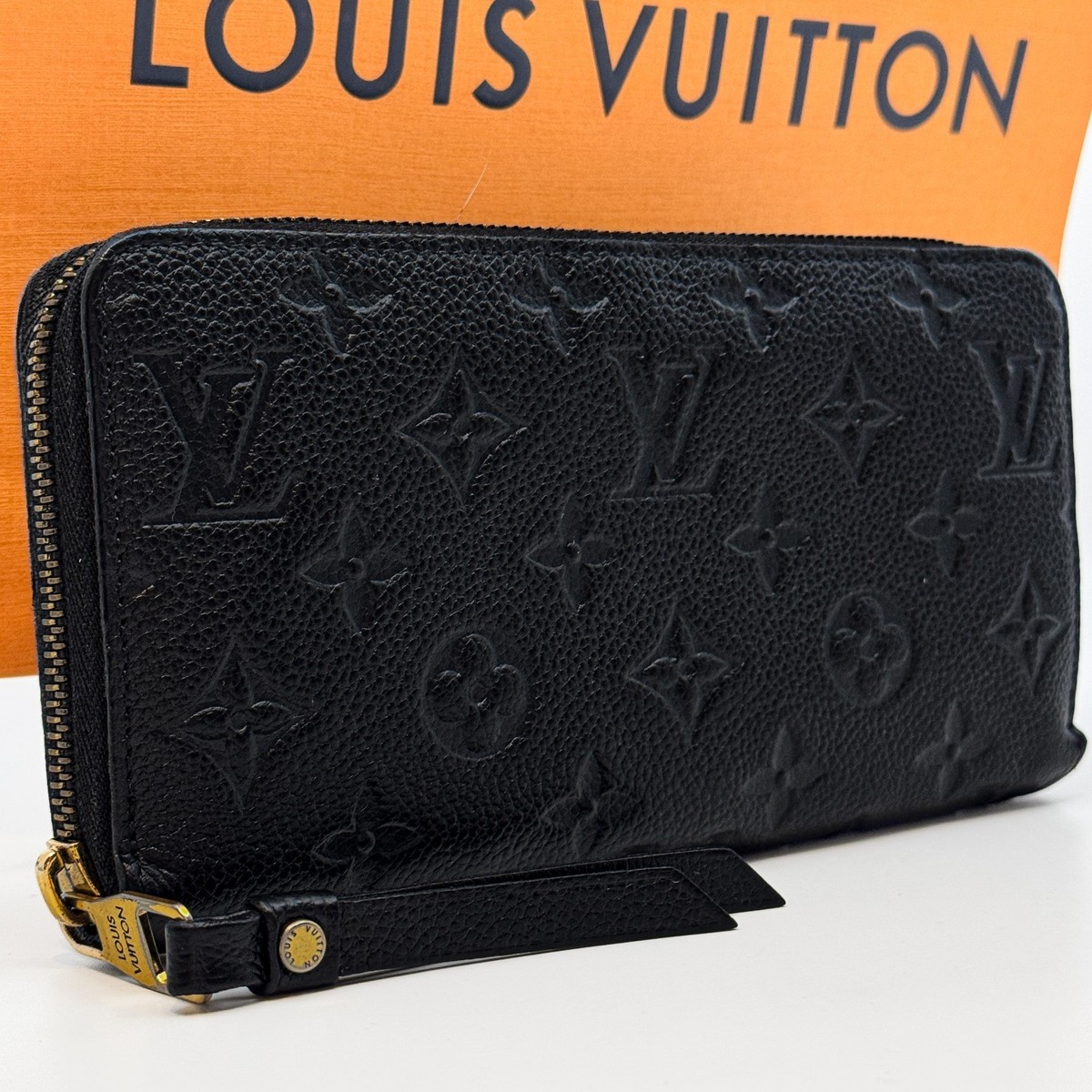 ★Rest & Recreation★ ZIPPY WALLET BLACK RR251AC001BKF Louis Vuitton Monogram Empreinte Zippy Wallet Noir Black LV
