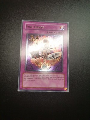 Yu-Gi-Oh! Fire Darts - CRV-EN049 - Ultimate Rare - 1st Edition 