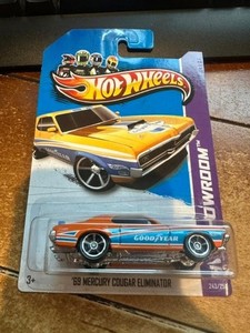 HOT WHEELS HTD98 69 MERCURY COUGAR ELIMINATOR 1/64 HOT WHEELS