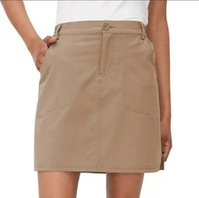 NWT Tilley Women's Trek Skort Tan Size Large