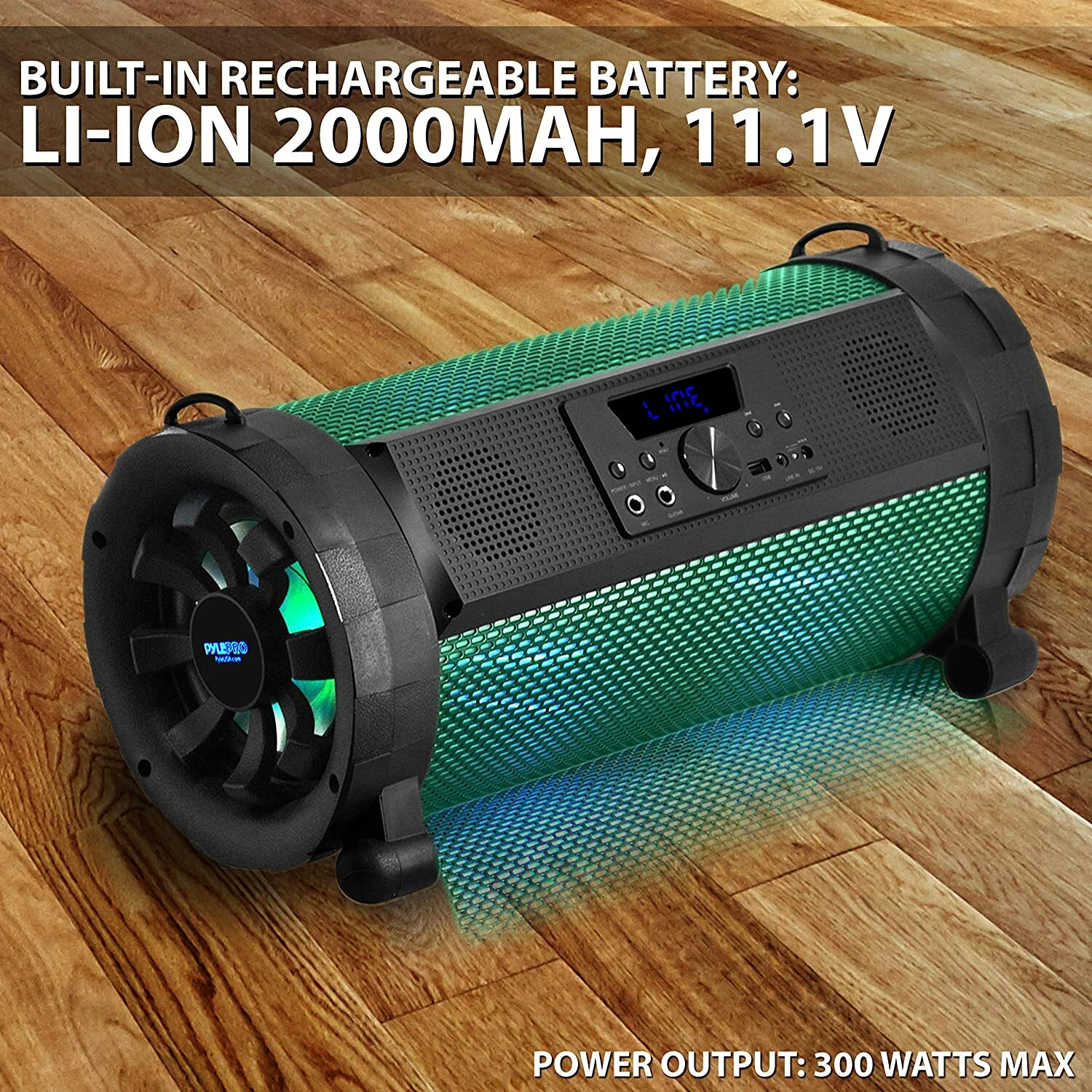 Bluetooth Speaker Boombox Wireless Portable Boom Box Music Stereo Loud