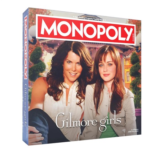 Monopoly: Gilmore Girls - Fun Card Game for Friends & Families Party - NWT