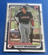 2024 Bowman Prospects #BP-29 Ralphy Velazquez Cleveland Guardians