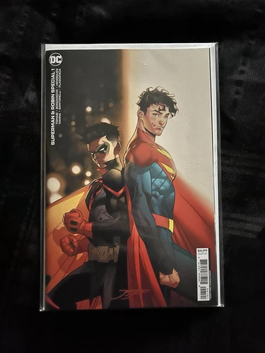 DC SUPERMAN & ROBIN SPECIAL #1 Cover B NM/VF Jorge Jimenez Card Stock variant