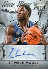 E'Twaun Moore autographed Basketball Card 2014 Panini Titanium New Wave #48