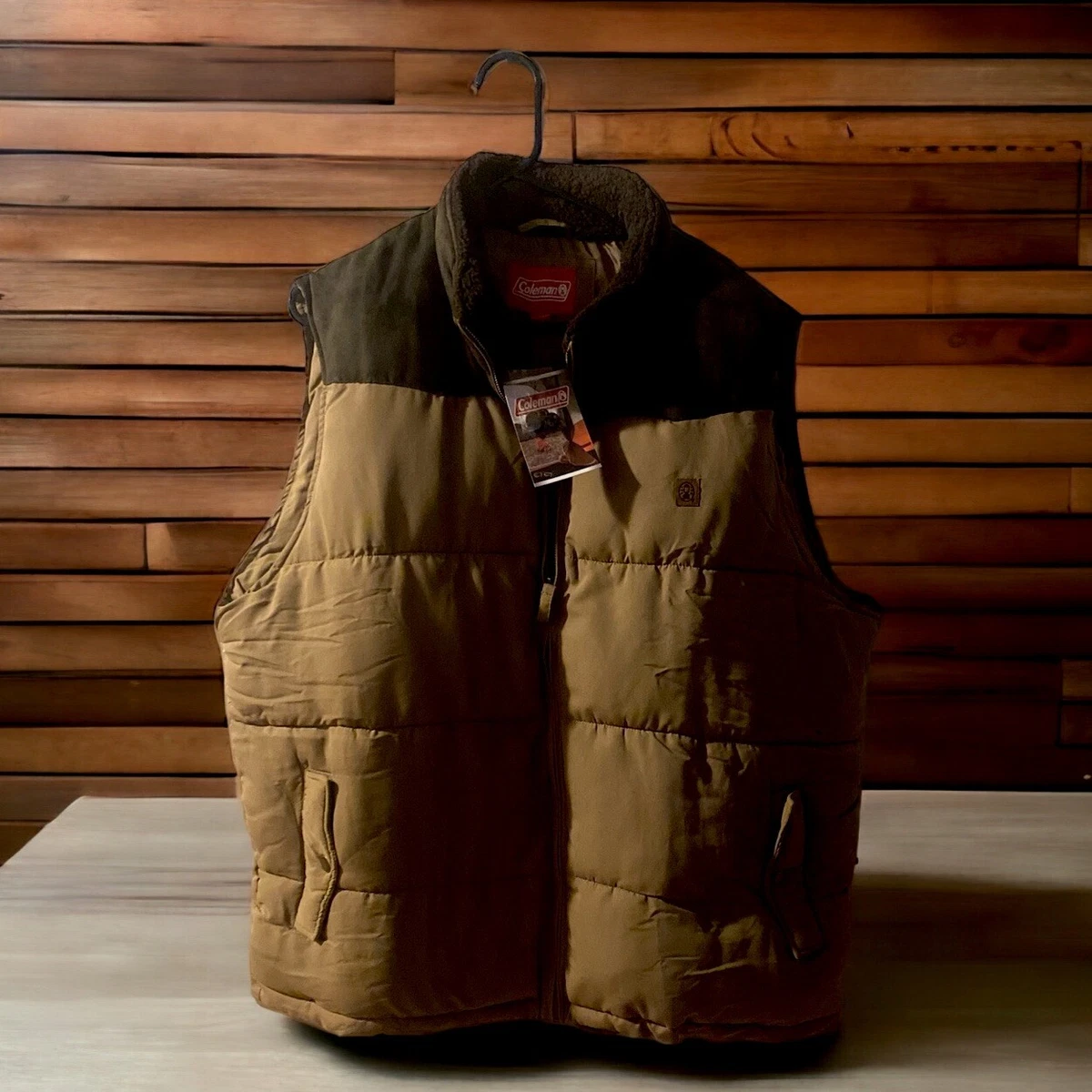 Coleman quilted vest sale