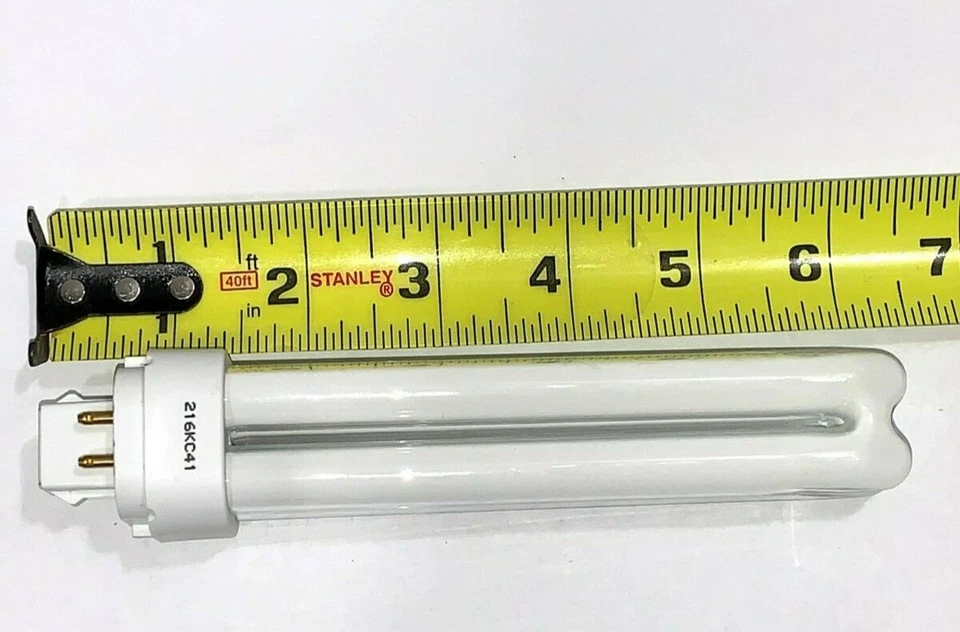 26W - 4100K PL Quad CFL G24Q-3 Base (Cool White) Light Bulb (10 Pack) - Image 3 of 4