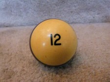 VINTAGE Snooker Billiard REPLACEMENT 2.25" PURPLE No. 12 Ball