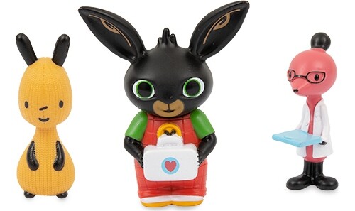 Bing Set 3 Personaggi Action Figure per Bambini da 18+ Mesi Giochi Preziosi - Foto 1 di 3
