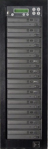 MediaStor #a45 1-11, 11 Target 24X DVD Duplicator, Copy USB Flash Thumb to DVD - 第 1/1 張圖片