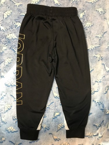 Jordan Black with Gold Lettering Boys 4T Athletic Pants - Picture 5 of 6