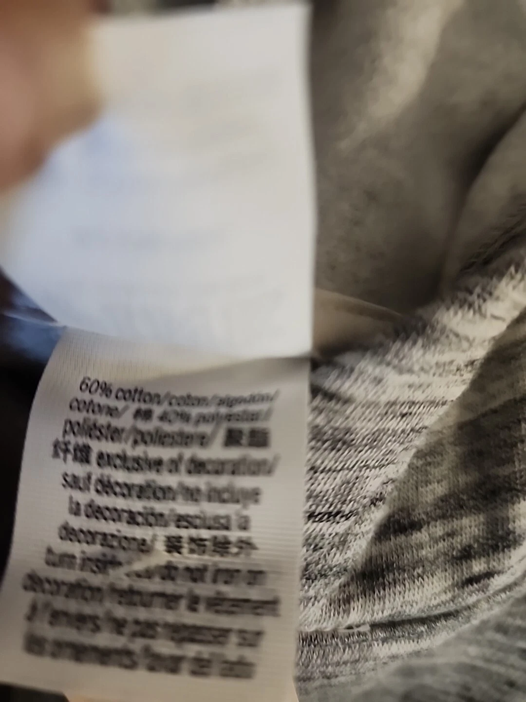 UNDERCOVER Felpa con cappuccio Victoria's Secret ROSA logo grigia nuova con etichetta TAGLIA M PULL ON