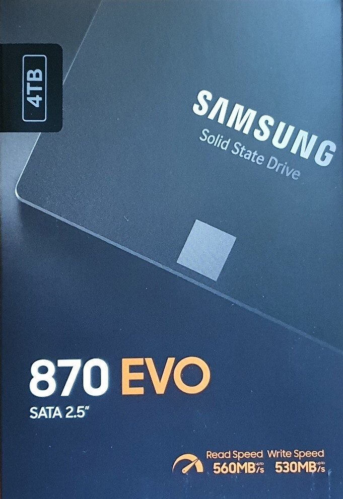 Samsung 870 EVO 4TB 2.5