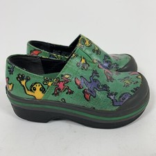 Dansko Green Frog Clogs Boys Girls Size 26