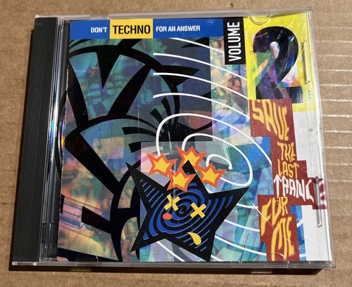 Save the Last Trance for Me - Dont Techno For An Answer Volume 2 (CD, 1992)