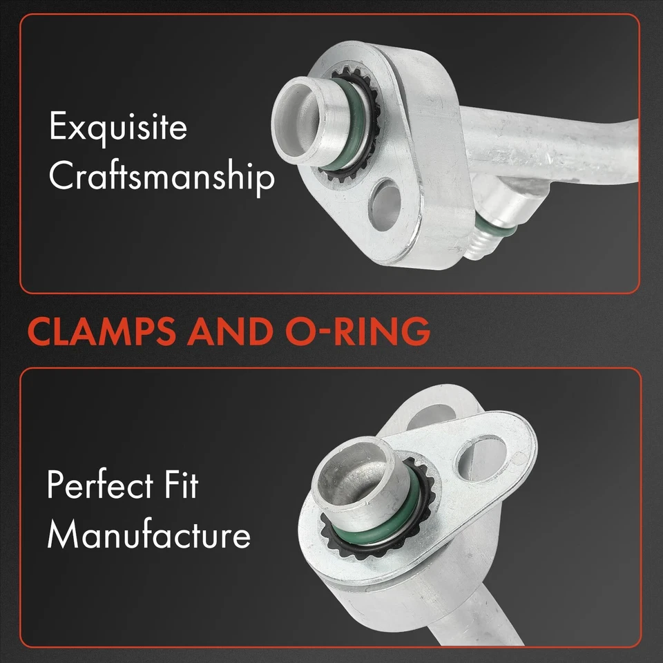 Nueva manguera de línea de descarga de aire acondicionado para Ford Police Interceptor utilitario 2013-2015 3,7 L Foto 3 de 4