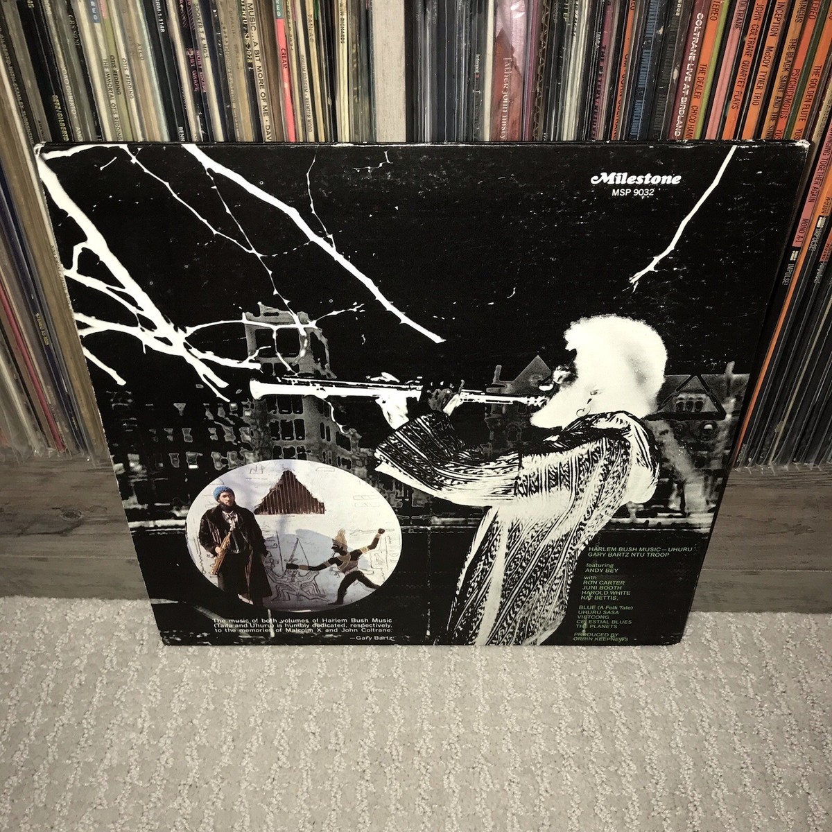 NM- Gary Bartz NTU Troop Harlem Bush Music Uhuru Vinyl 1973