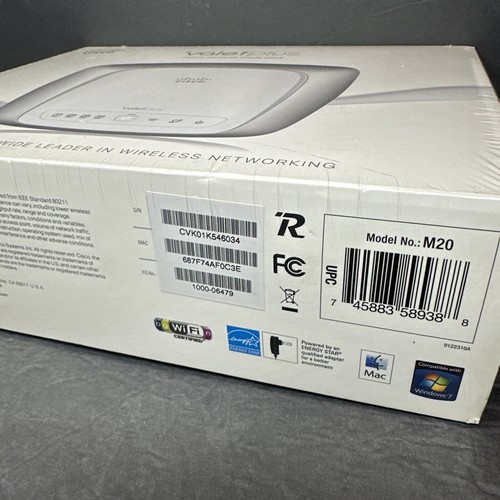 CISCO Valet Plus M20 802.11b/g/n Gigabit Wireless HotSpot Router up to 300Mbps - Picture 5 of 7