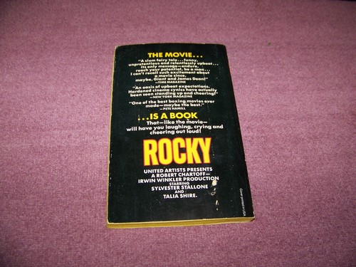 Rocky by Julia Sorel / Sylvester Stallone 1977 Vintage Paperback - Picture 3 of 5
