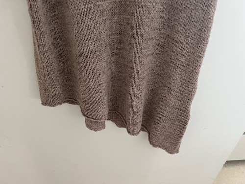 H&M Knit Asymmetrical Tunic Top Size M - Picture 4 of 8