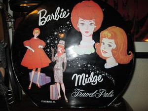 barbie and ken carrying case 1963